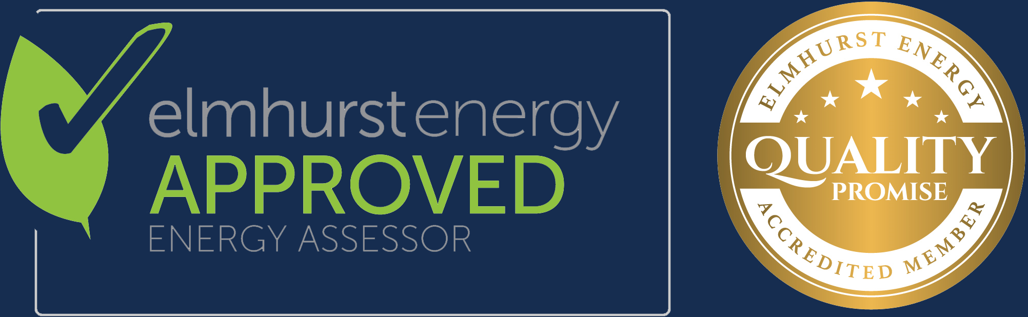 Elmhurst Energy accreditation badge